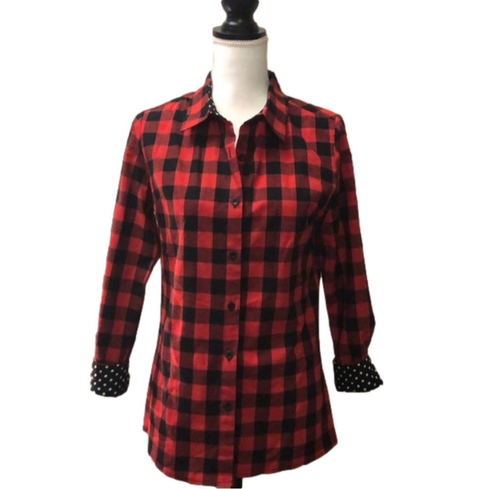 CHOIES plaid shirt